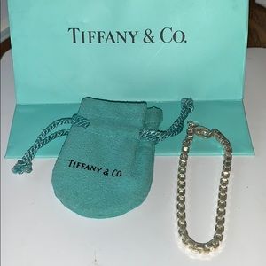Tiffany & Co. Jewelry - 🍭TIFFANY & CO SOLID SILVER BOX LINK BRACELET 925 Tiffany & Co. Jewelry - 🍭TIFFANY & CO SOLID SILVER BOX LINK BRACELET 925